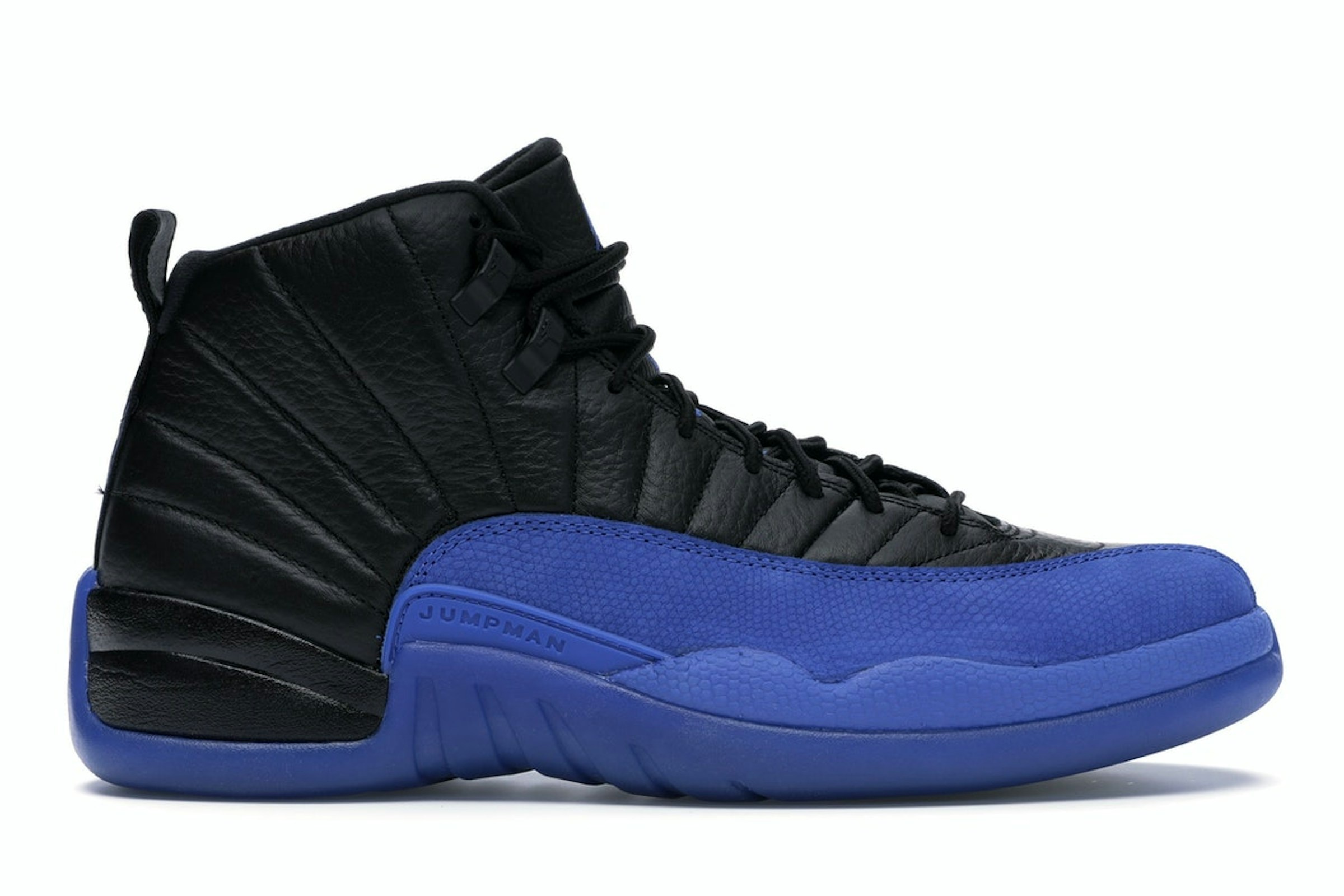 Air Jordan 12 Retro Trainers - Black/Game Royal - 130690-014