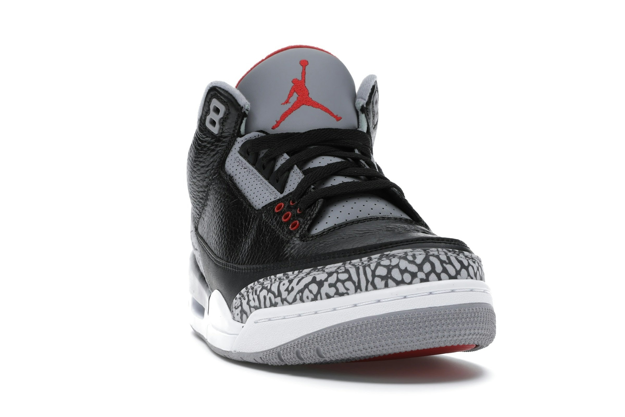 Air Jordan 3 Retro Trainers - Black Cement (2018) - 854262-001