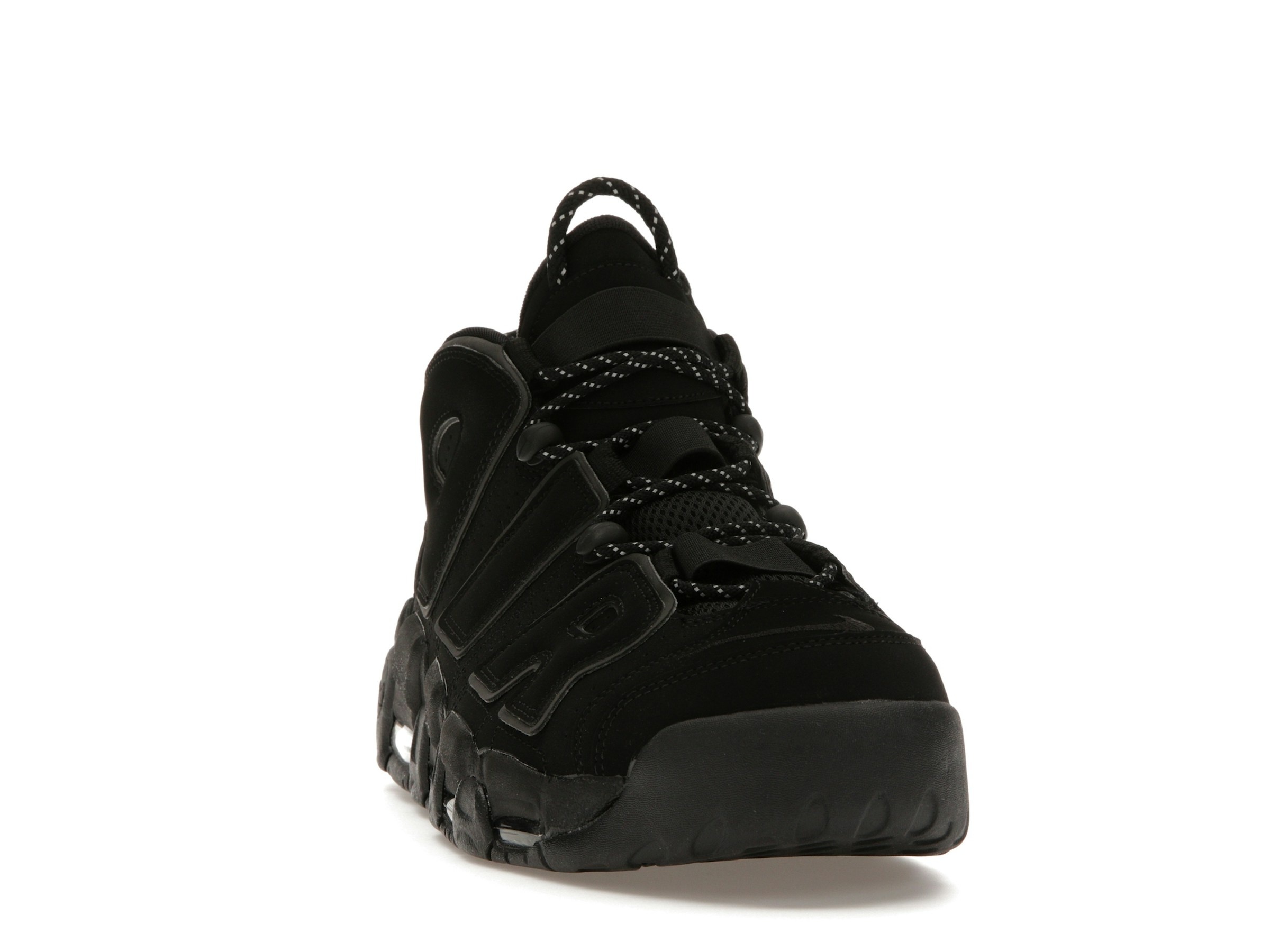 Nike Air More Uptempo Trainers - Black Reflective (2018) - 414962-004