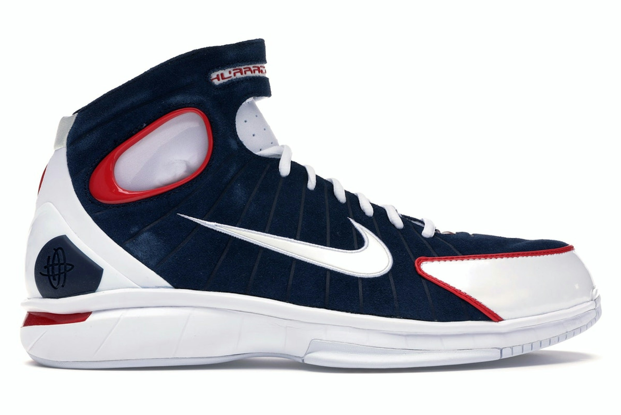 Nike Air Zoom Huarache 2K4 Trainers - Midnight Navy/White/Red (308475-400)