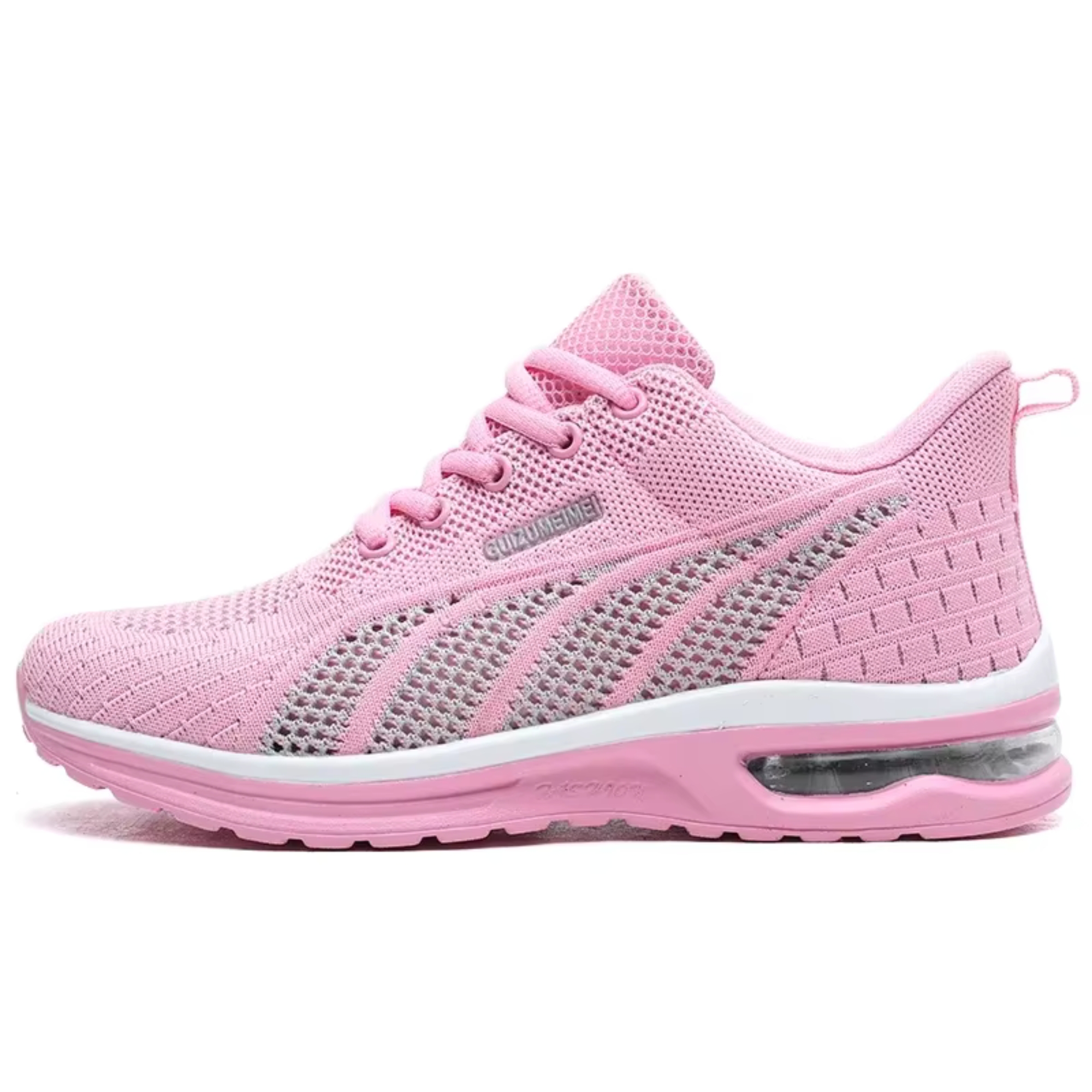 Women's Pink Breathable Running Shoes