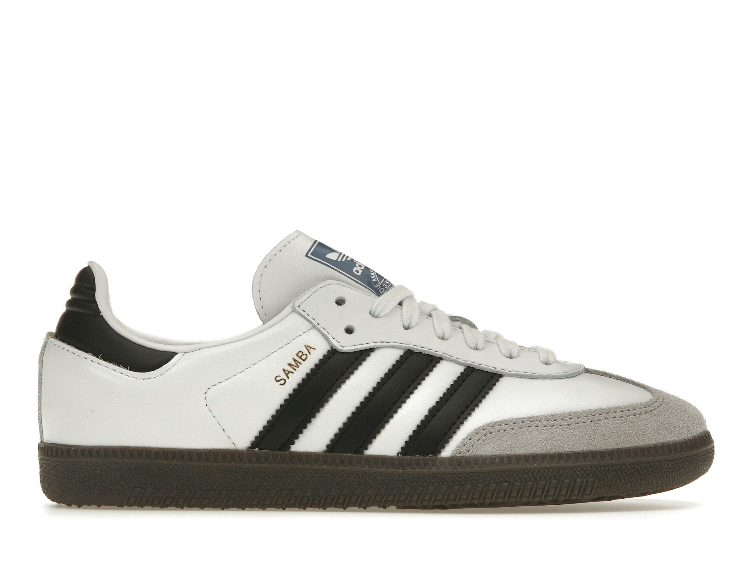 Adidas Samba OG Women's Trainers - Cloud White/Core Black/Clear Granite - B75806